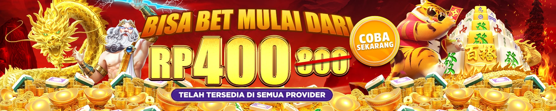 BET 400 SEMUA  PROVIDER